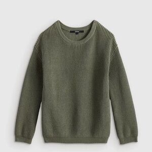 Quince girls 100% Organic Cotton Fisherman Tunic Sweater